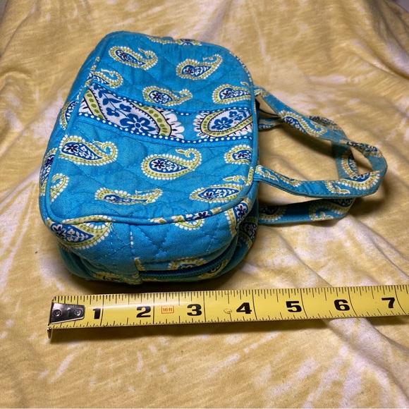 Vera Bradley Bermuda Blue Small Mini Bitty Little Bag Retired CUTE! - Picture 5 of 13